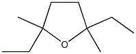 2,5-DIETHYL-2,5-DIMETHYLTETRAHYDROFURAN 结构式