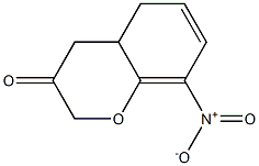 8-硝基-3-二氢色原酮 结构式