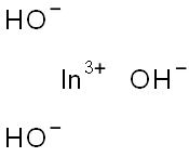 Indium(III) hydroxide 结构式