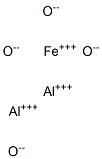 Iron dialuminum tetraoxide 结构式