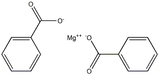 Magnesium benzoate 结构式