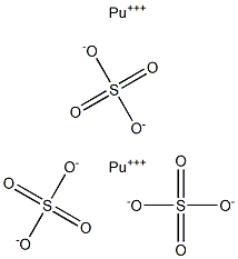 Plutonium(III) sulfate 结构式