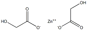 Zinc glycolate 结构式