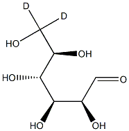D-Mannose-6,6-D2 结构式