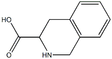 R-1,2,3,4-四氢-3-异喹啉羧酸 结构式