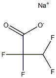 四氟丙酸钠 结构式