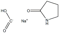 L-吡咯烷酮羧钠 结构式