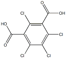 2,4,5,6-四氯间苯二甲酸 结构式