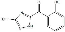 水杨酰-3-氨基-1,2,4-三氮唑 结构式