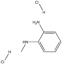 N-甲基邻苯二胺二盐酸盐 结构式