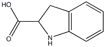 吲哚啉-2-甲酸 结构式