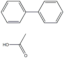 联苯单乙酸 结构式