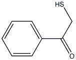 2-巯基-1-苯基乙酮 结构式