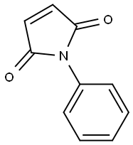 N-苯基丁烯二酰亚胺 结构式