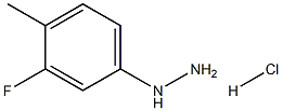 3-氟-4-甲基苯肼盐酸盐 结构式