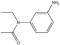 N-乙基间氨基乙酰苯胺 结构式