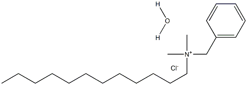 水处理剂十二烷基二甲基苄基氯化铵 结构式