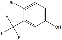 2-溴-5-羟基三氟甲苯 结构式