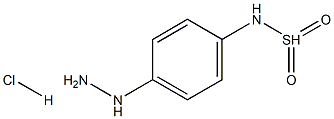 对磺酰胺基苯肼盐酸盐 结构式