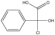 混旋邻氯扁桃酸 结构式