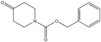 1-CBZ-4-哌啶酮 结构式