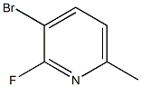 2-氟-3-溴-6-甲基吡啶 结构式