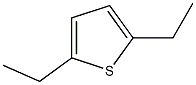 2,5-二乙基噻吩 结构式