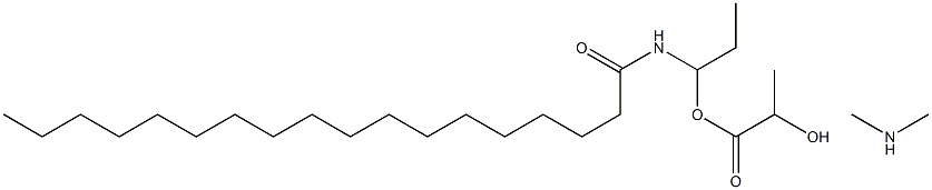 硬脂酰胺基丙基二甲基胺乳酸盐 结构式