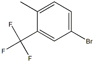 3-三氟甲基-4-甲基溴苯 结构式