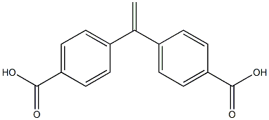 4,4'-二羧基二苯基乙烯 结构式