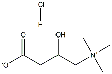 L-左旋肉碱盐酸盐 结构式