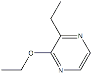 2-乙氧基-3-乙基吡嗪 结构式