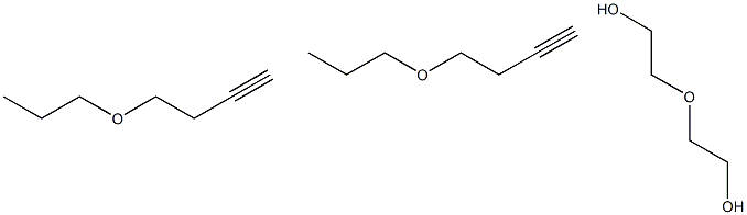 单丙氧基丁炔二醇醚 结构式