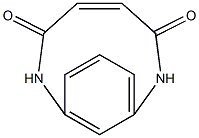 N,N'-M-亚苯基马来酸酰胺 结构式