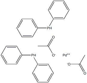 二三苯基膦醋酸钯 结构式