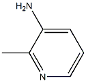2-甲基-3-氨基吡啶 结构式