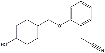 1-环己醇-4-甲氧基苯基乙睛 结构式