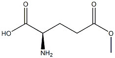 D-谷氨酸甲酯 结构式