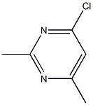 4-氯-2,6-二甲基嘧啶 结构式