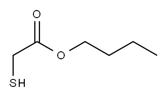 巯基乙酸正丁酯 结构式