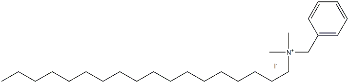 十八烷基二甲基苄基碘化铵 结构式