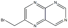 6-溴甲基蝶啶 结构式