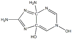 1,5-二羟基-4,8-二氨基蒽醌 结构式