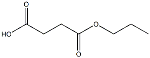 丁二酸正丙酯 结构式