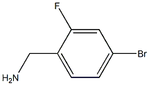 2-氟-4-溴苄胺 结构式