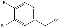 3-溴-4-氟溴苄 结构式