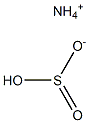 亚硫酸氢铵溶液 结构式
