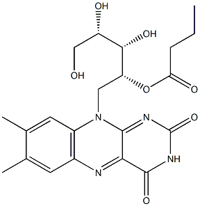 核黄素丁酸酯 结构式