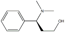 (S)-3-二甲氨基-3-苯基丙醇 结构式