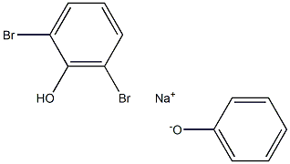 2,6-二溴酚吲哚酚钠 结构式